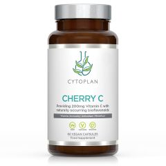 Cherry C: Wholefood Vit C from Acerola Cherries-60 capsules