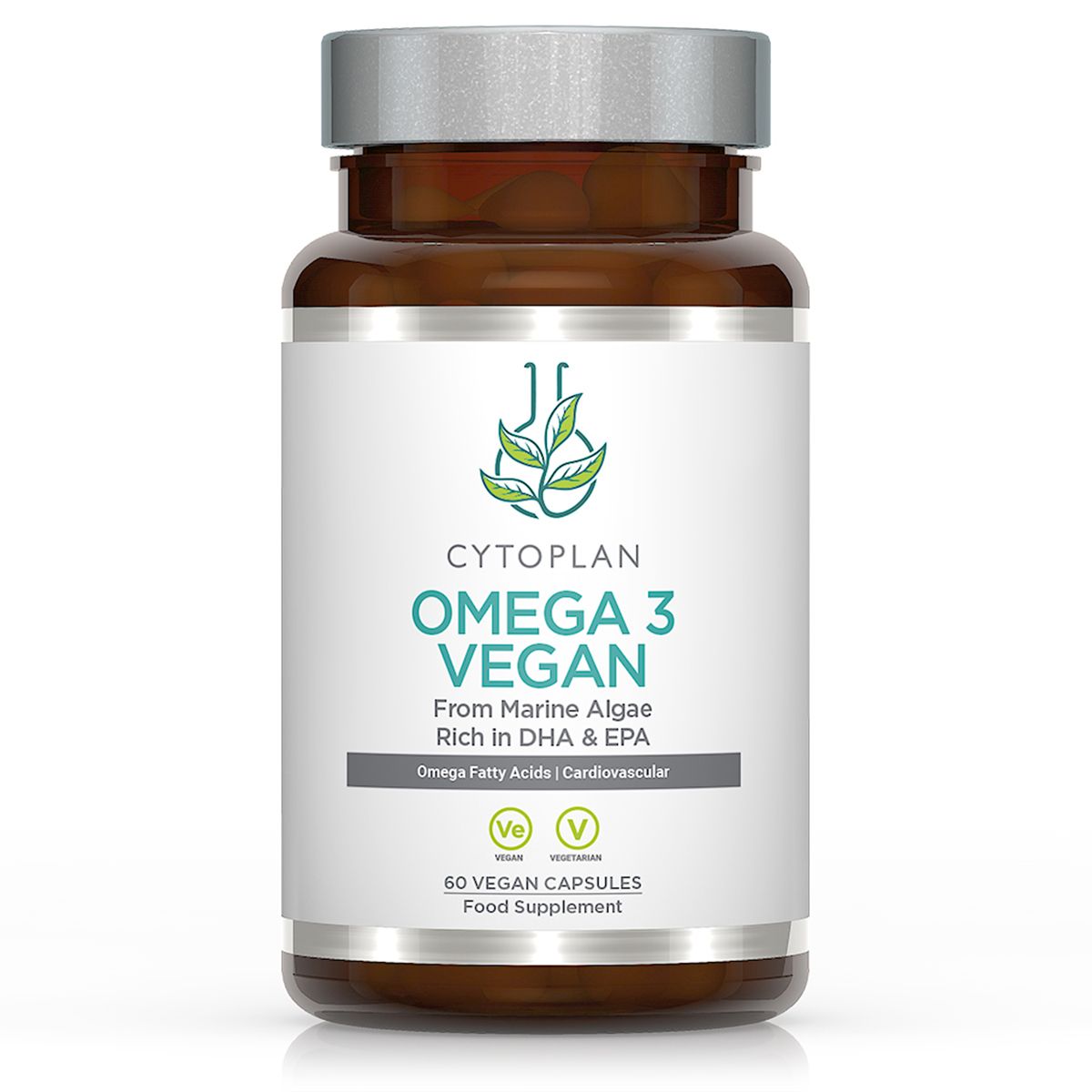 Vegan Omega 3, EPA and DHA from marine algae